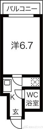 レジデンスSHIIIの物件間取画像